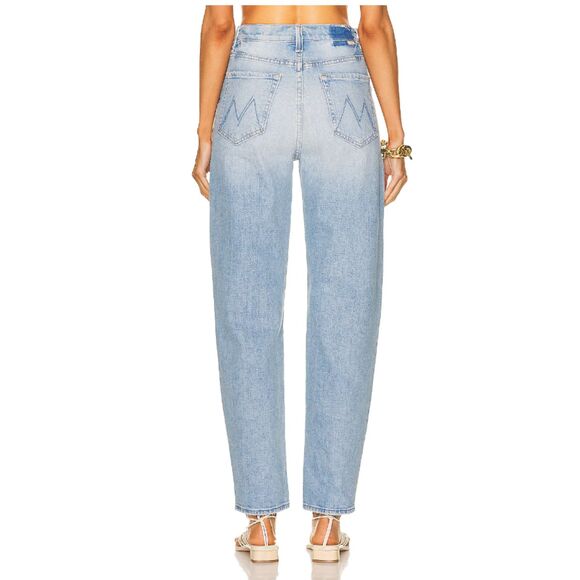Mother The Curbside Skimp I Confess Button Fly Straight Leg Jeans 32 - Picture 4 of 15